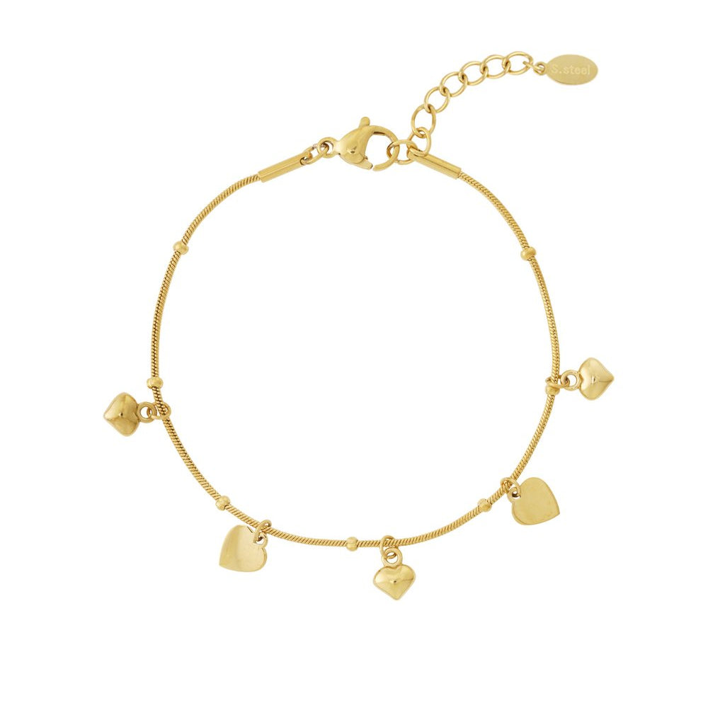 Armband 'Hartjesbedels'