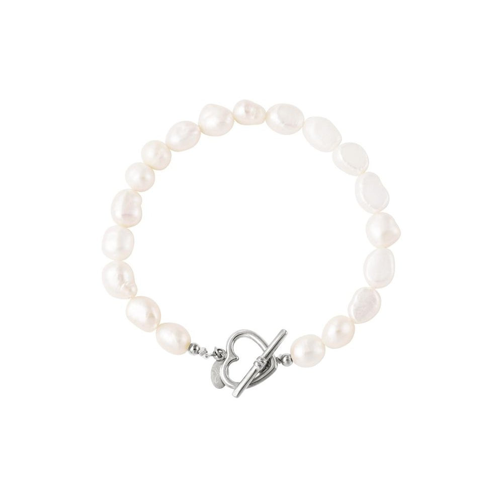 Armband 'Witte parels'