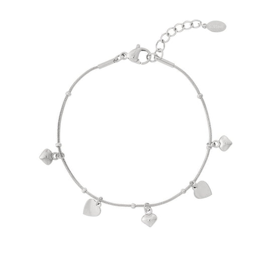 Armband 'Hartjesbedels'