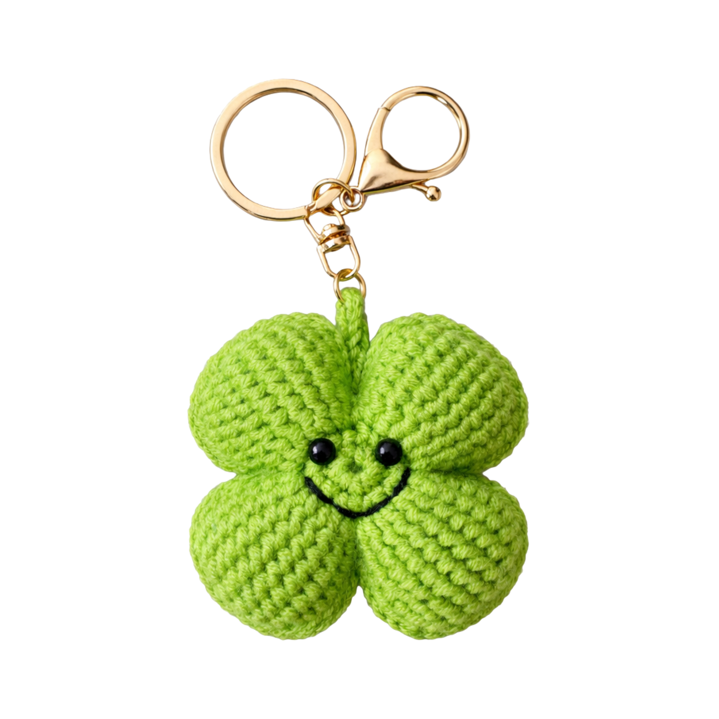 Sleutelhanger 'Klavertje vier'