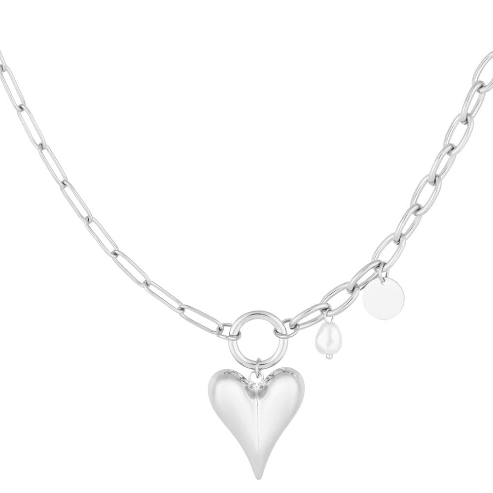 Ketting 'Parel hart'