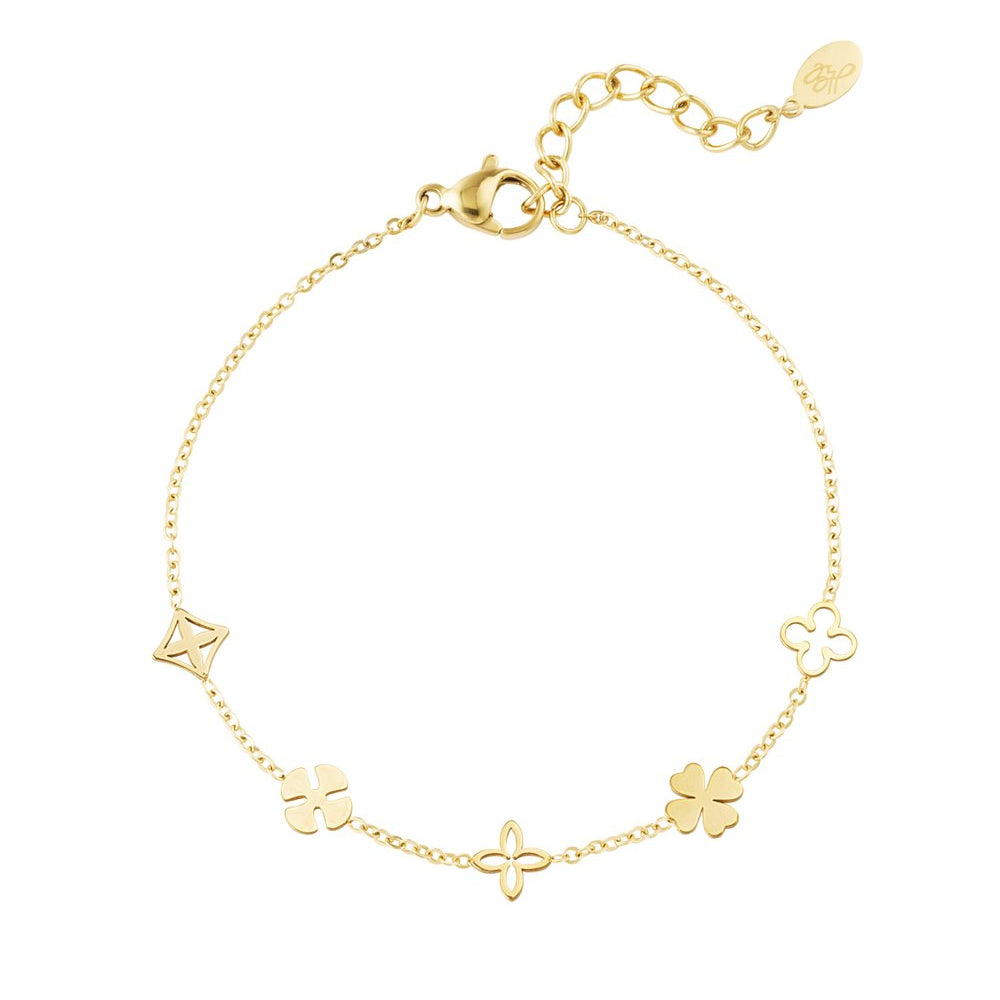 Armband 'Klavers'