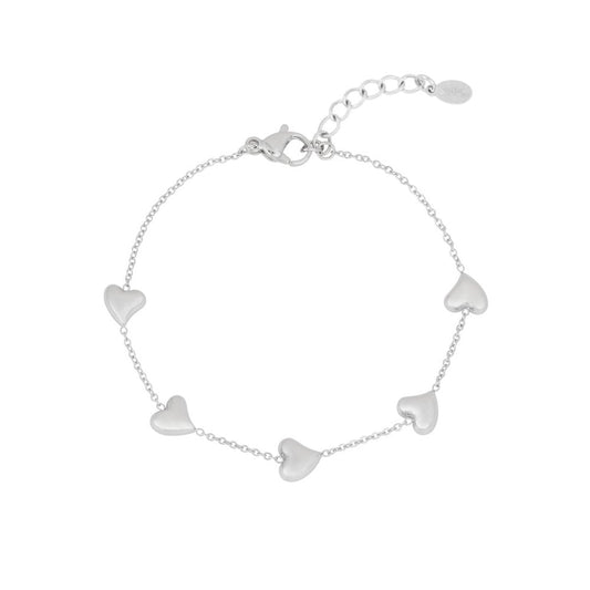 Armband 'Hartjes'