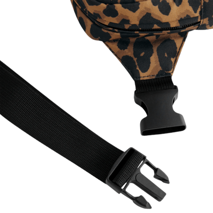 Eclat Schoudertas met luipaardprint