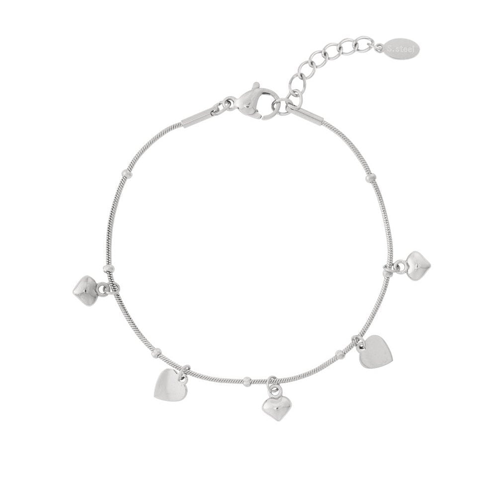 Armband 'Hartjesbedels'