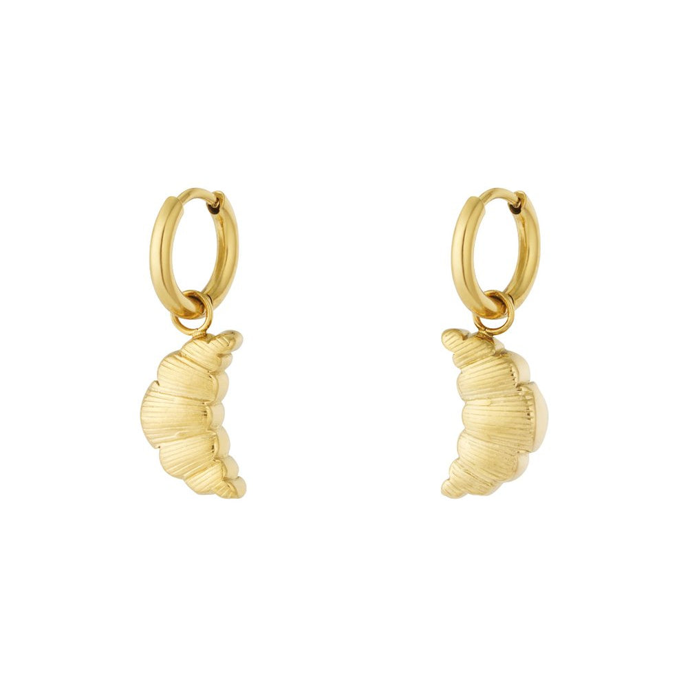 Oorbellen 'Hanger croissant'
