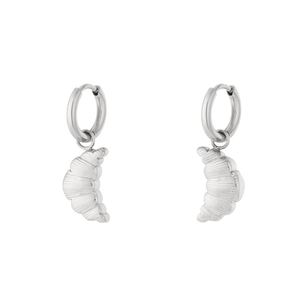 Oorbellen 'Hanger croissant'