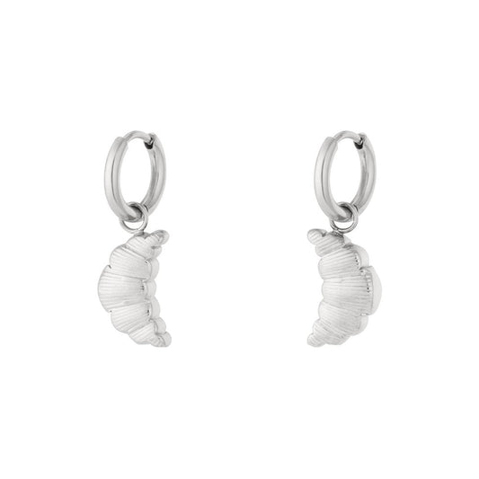 Oorbellen 'Hanger croissant'