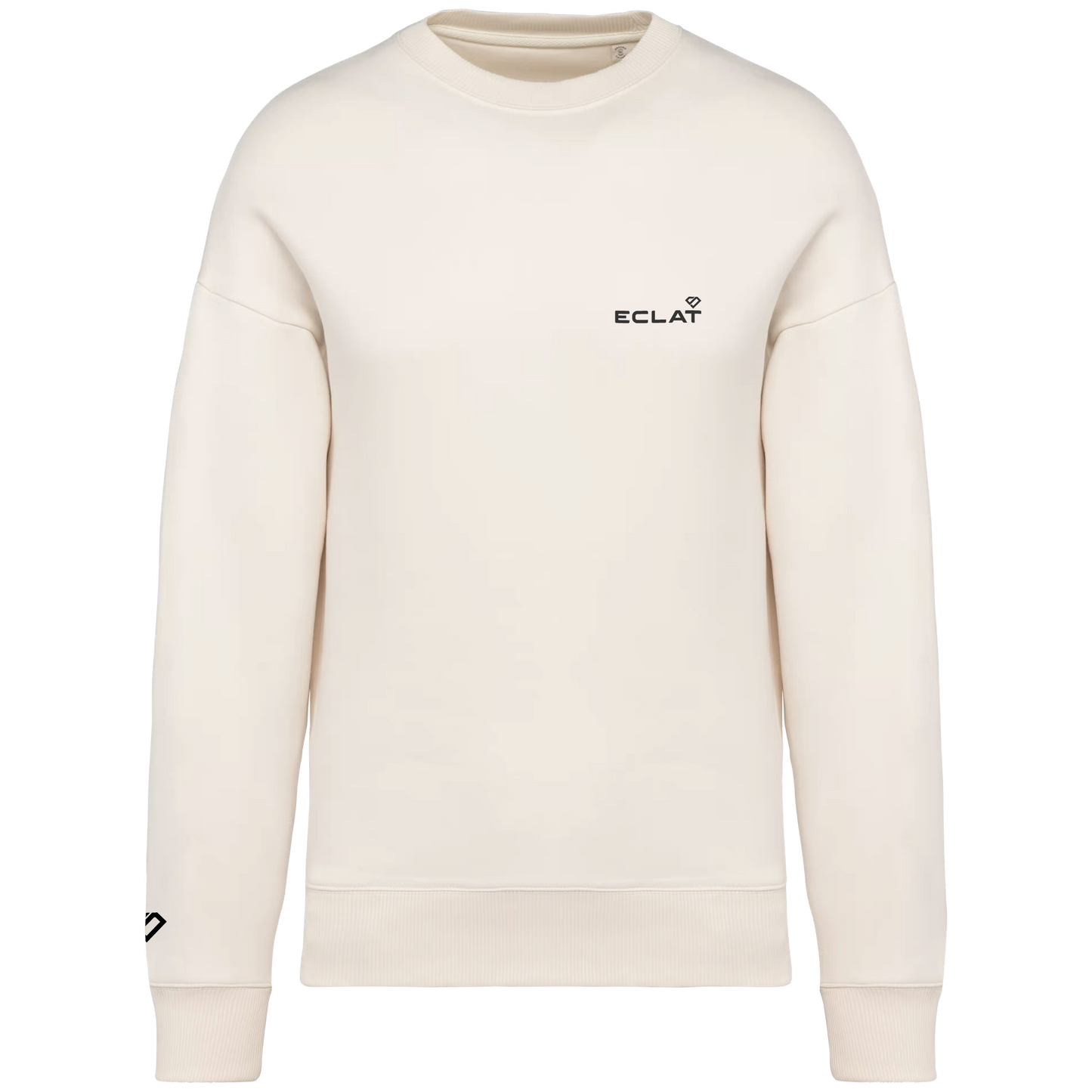 Eclat Oversized sweater met ronde hals