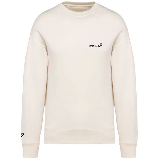 Eclat Oversized sweater met ronde hals