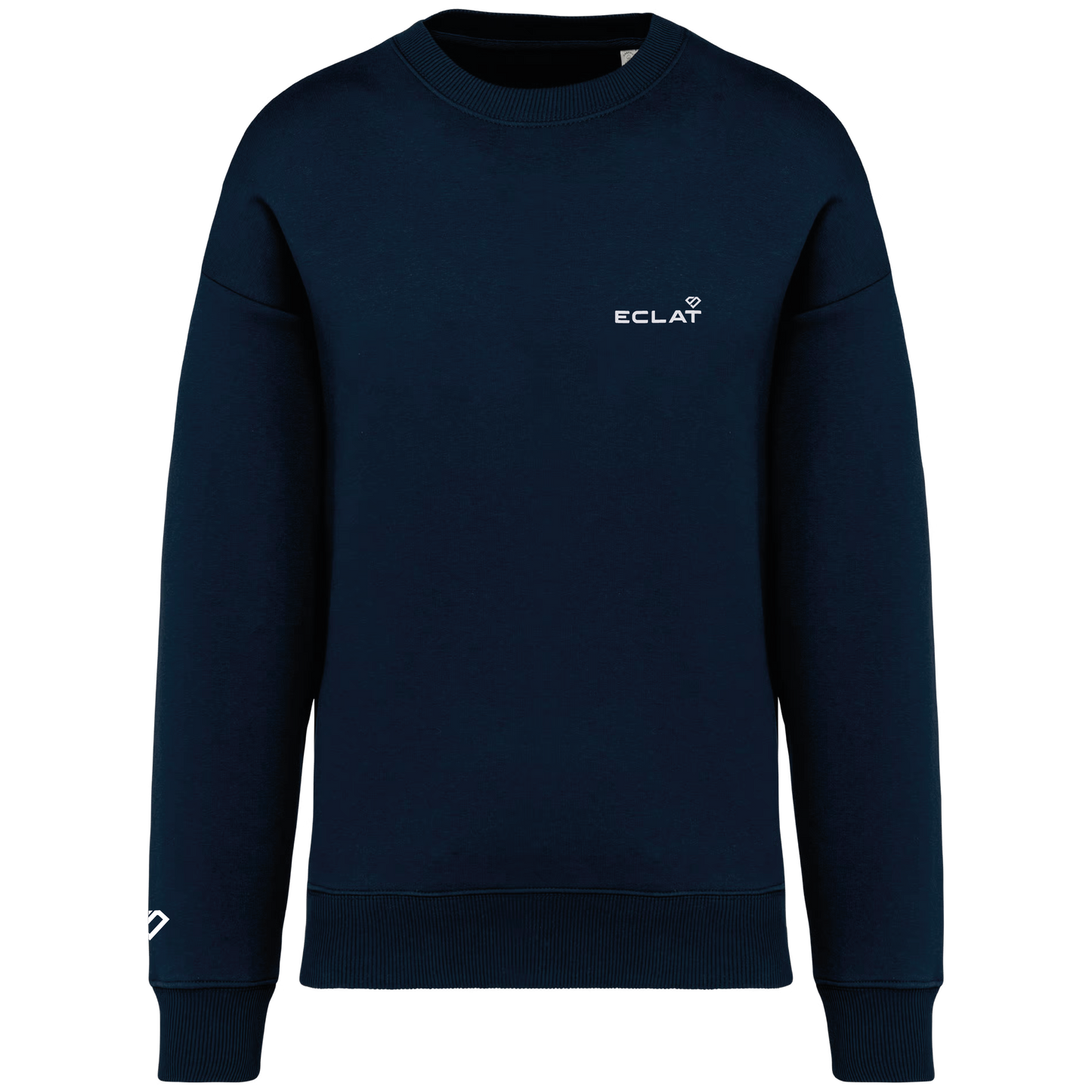 Eclat Oversized sweater met ronde hals