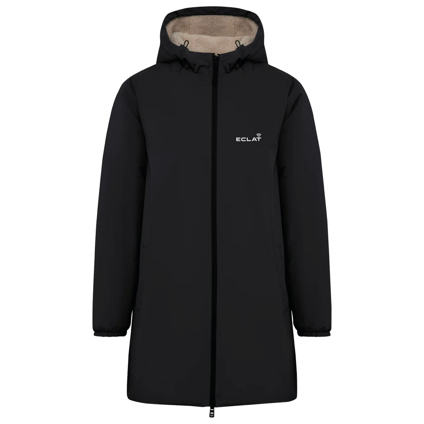 Eclat unisex regenjas met sherpavoering