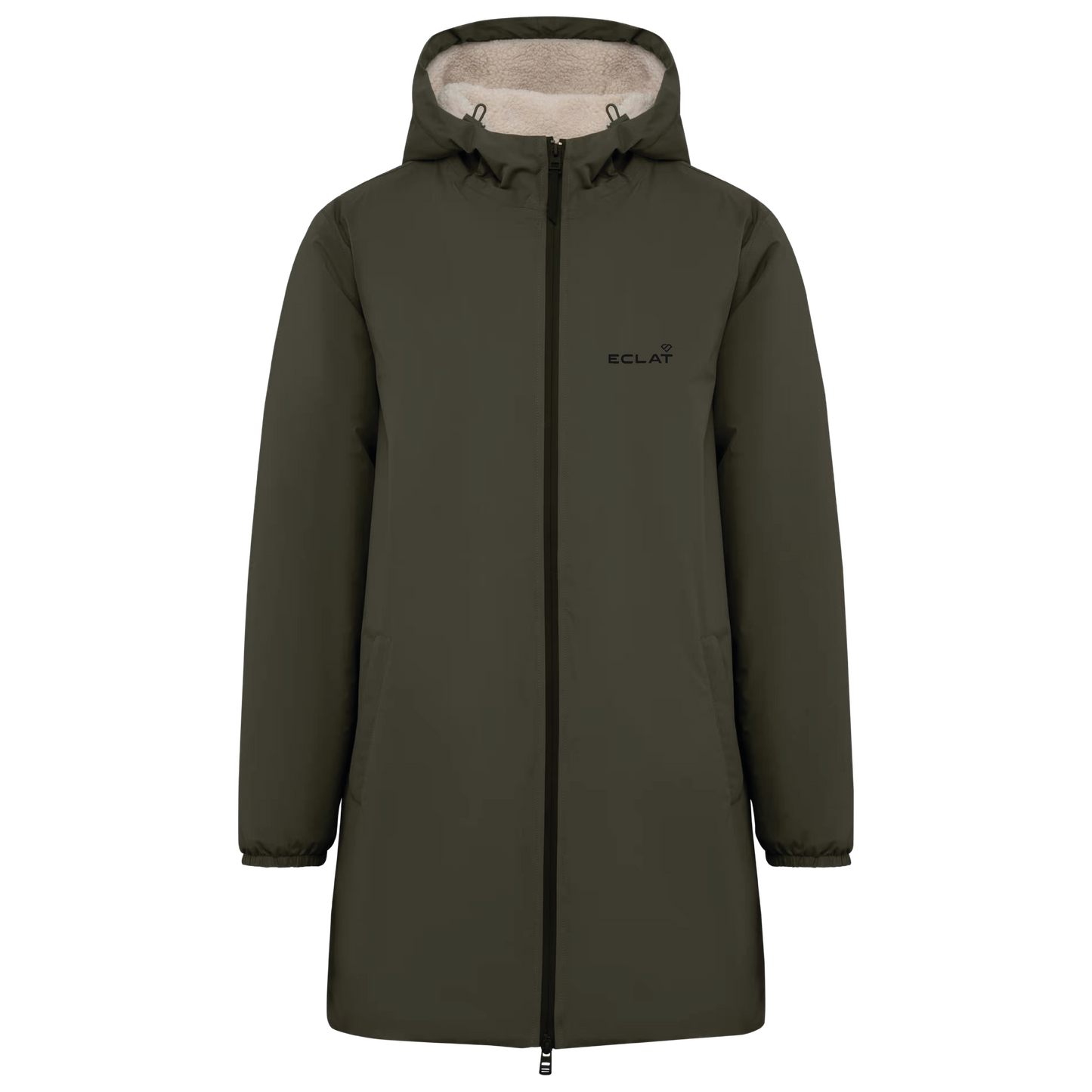 Eclat unisex regenjas met sherpavoering