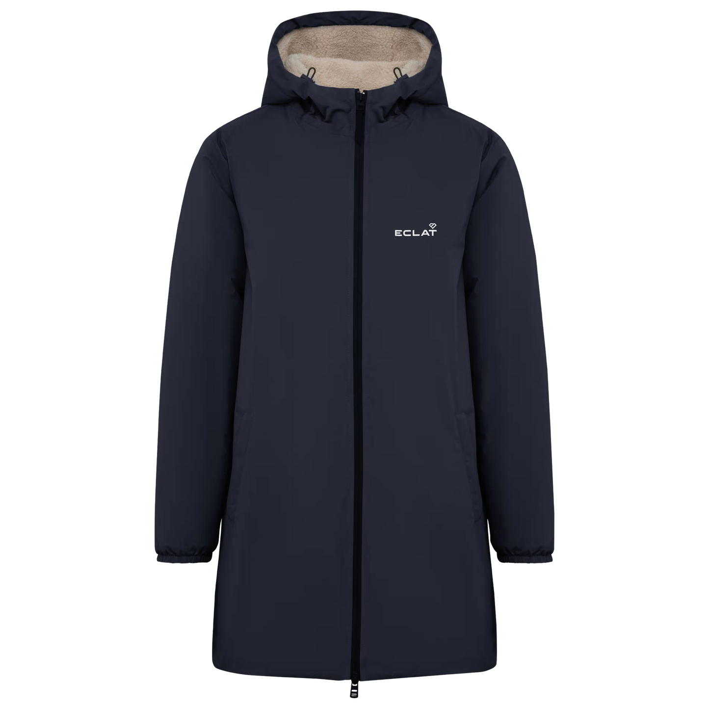 Eclat unisex regenjas met sherpavoering