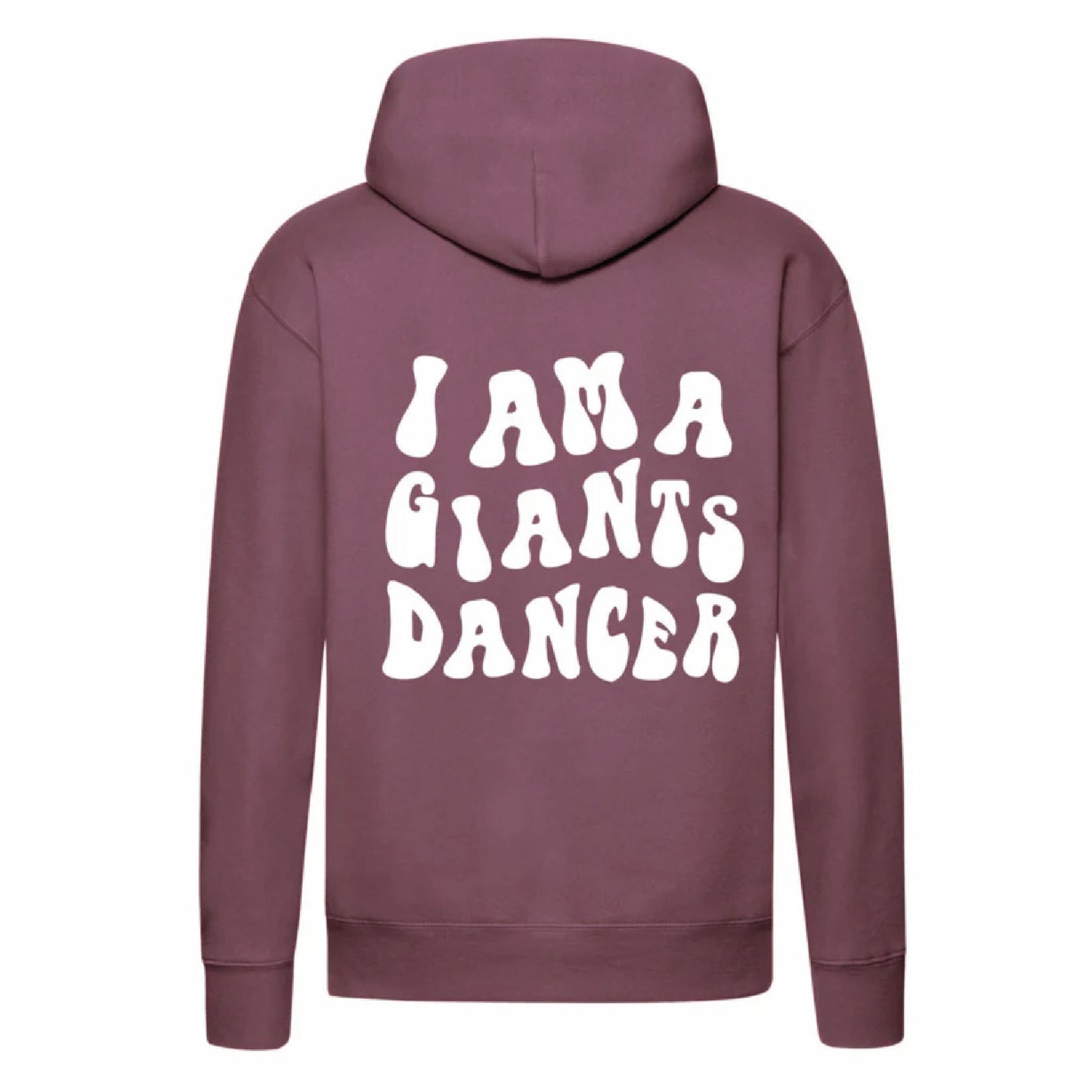 Hoodie 'I am a Giants dancer' volwassenen